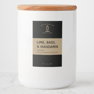 Modern Candle Label