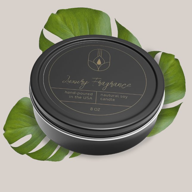 Modern Candle Product Label (Creator Uploaded)