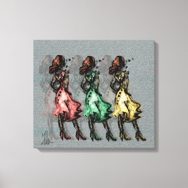 Modern canvas print (Front)