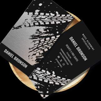 Modern Car Auto Mechanic Repair Service  Business Card