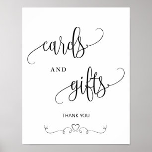  Modern Cards and Gifts Wedding Sign