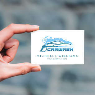 Modern Carwash Company Business Card