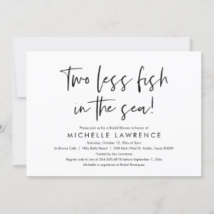 Modern Casual and Fun, Bridal Shower Beach Party Invitation