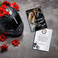 Modern Casual Biker Wedding Motorcycle Theme