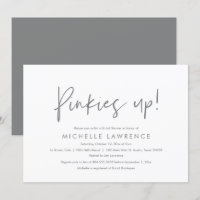 Modern Casual, fun and playful Bridal Shower Party