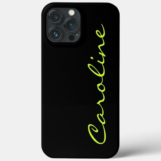 Modern Casual Monogram Personalised Case-Mate iPhone Case (Back)