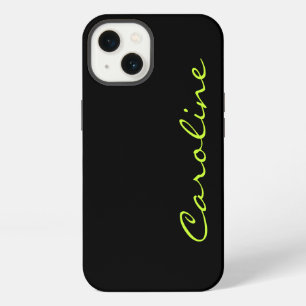Modern Casual Monogram Personalised iPhone 13 Case