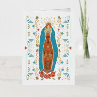 Modern Catholic Funeral Memorial Prayer Card