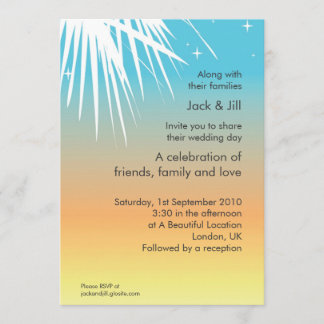 Modern Celebration 5x7 Invitation