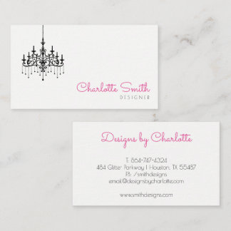 Modern Chandelier Business Card