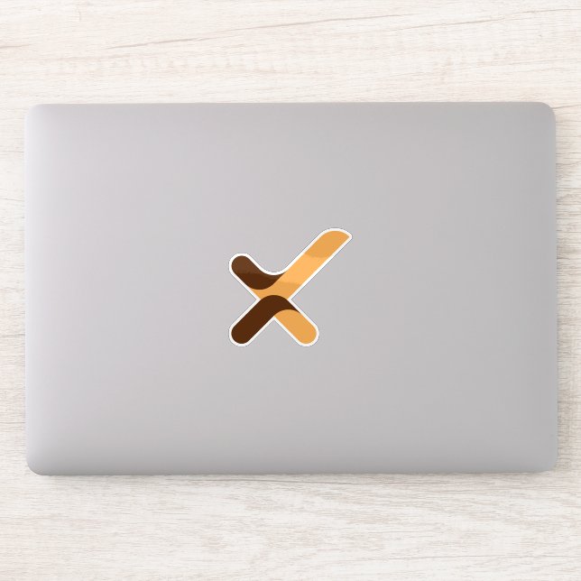 Modern Check mark Letter X Monogram (Computer)
