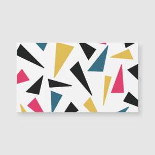 Modern, cheerful, fun, vibrant geometric pattern