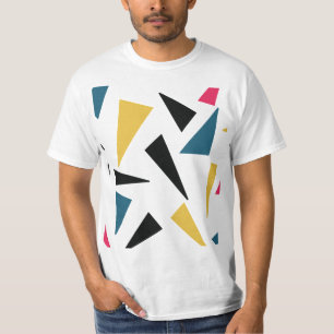 Modern, cheerful, fun, vibrant geometric pattern T-Shirt