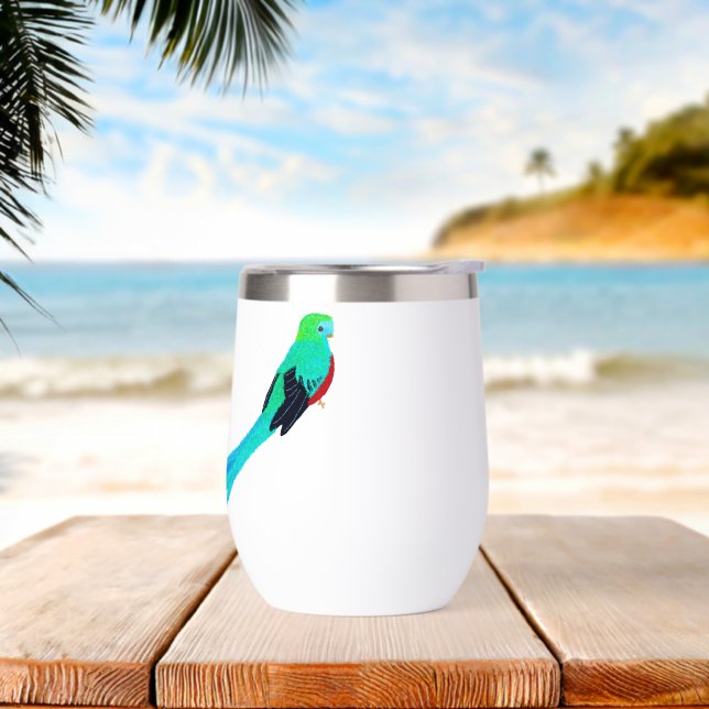 Modern cheerful quetzal (Beach)