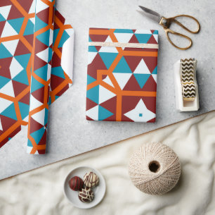 Modern Cheerful Romantic Decorative Mummy Birthday Wrapping Paper