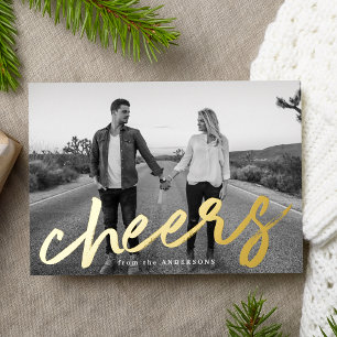 Modern Cheers Gold Luxe Photo