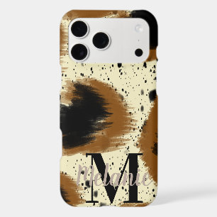 Modern Cheetah Abstract Splash Art