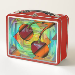 Modern Cherries Lunch Box