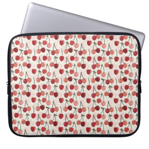 Modern Cherry Pattern Laptop Sleeve