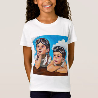 Modern Cherub Painting - Rembrandt Inspired Art T-Shirt