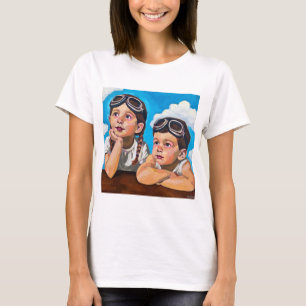 Modern Cherub Painting - Rembrandt Inspired Art T-Shirt