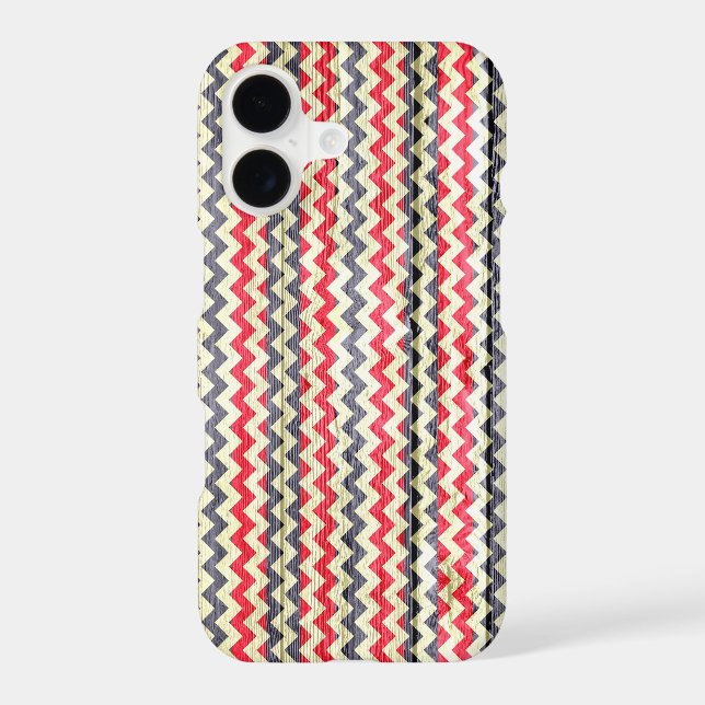 Modern Chevron Pattern Wooden (Back)