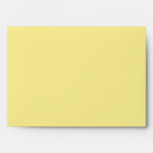 Modern Chevron Yellow/Grey Wedding Envelope