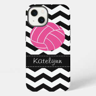 Modern Chevron Zigzag Volleyball iPad Mini Case