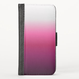 modern chic abstract magenta burgundy maroon ombre case