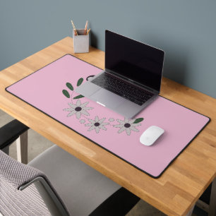 Modern Chic Amazing Floral  Desk Mat