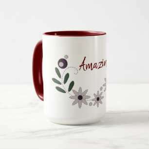 Modern Chic Amazing Floral  Mug