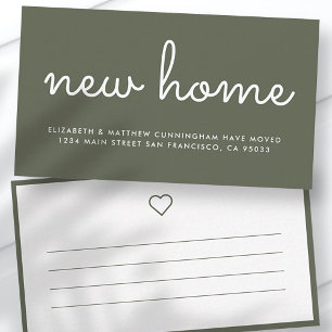Modern Chic and Fun New Home Announcement