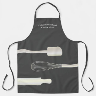 Modern Chic Bakery Pastry Chef Baking Business Apron