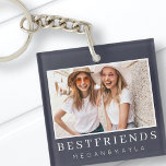 Modern Chic Best Friends BFF Photo<br><div class="desc">Design is composed of fun and playful typography with sans serif and serif font. Add a custom photo.</div>