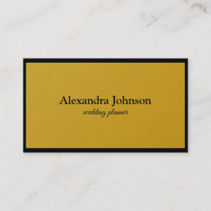 Modern Chic Black and Gold Foil Luxury Business Ca Card