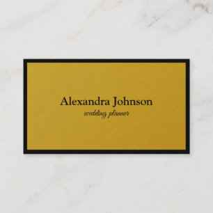 Modern Chic Black and Gold Foil Luxury Business Ca Card