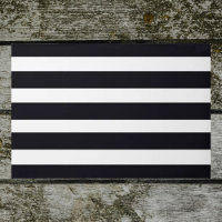 Modern Chic Black And White Striped Chic Outdoor