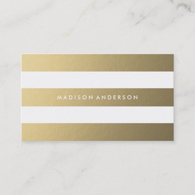 Modern Chic | Business Cards (Front)