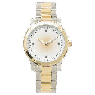 Modern Chic Classic Men's Two Tone  Watch