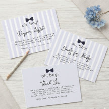 Modern Chic Dusty Blue Oh Boy Bow Books for Baby