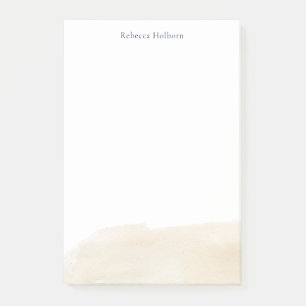 Modern Chic Elegant Personalised Post-it Notes