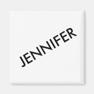 Modern Chic Extravagant You Name It Personalised  Magnet