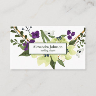 Modern Chic Gold Leaf Foil Luxury Business Card