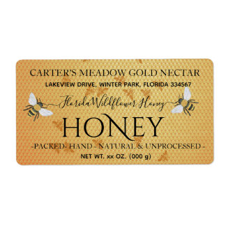 Modern Chic Honey Personalized