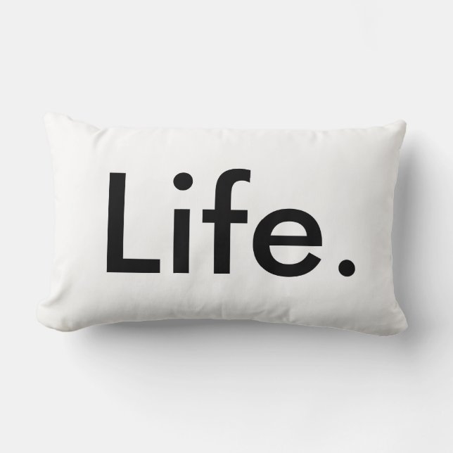 modern chic LIFE. | Lumbar Pillow (Front)