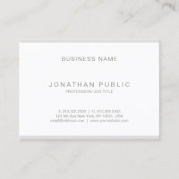 Modern Chic Minimalist Plain Clean Luxury Graceful