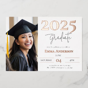 Modern Chic Photo Graduation