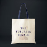 Modern Chic Pink Watercolor The Future Is Female Tote Bag<br><div class="desc">Make a bold statement with this empowering tote bag featuring the iconic phrase “The Future Is Female.” Designed with clean, modern typography, this stylish tote celebrates confidence, equality, and women's empowerment. Perfect for everyday errands, work, shopping, or gifting, it’s a meaningful accessory for those who believe in supporting and uplifting...</div>