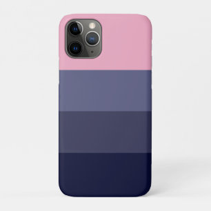 Modern Chic Purple Pink Colour Block Case-Mate iPhone Case
