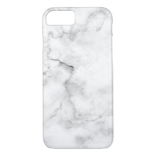 modern chic stone white and black marble    Case-Mate iPhone case